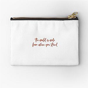 James Bay Topography Get Out While You Can Zipper Pouch