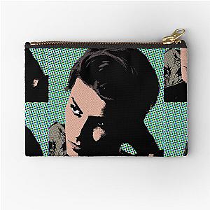James Bay style pop zipper pouch