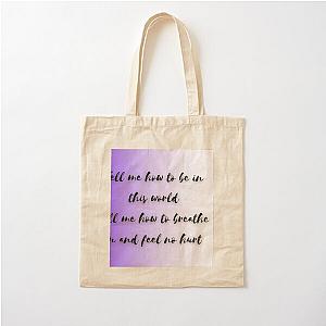 Us by James Bay tote bag