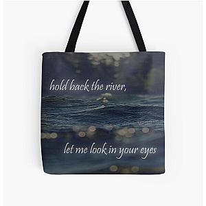 Hold Back the River James Bay Tote Bag