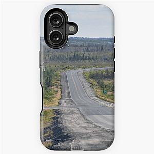 The James Bay road in summer iPhone case
