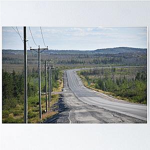 The James Bay Road in Summer Poster
