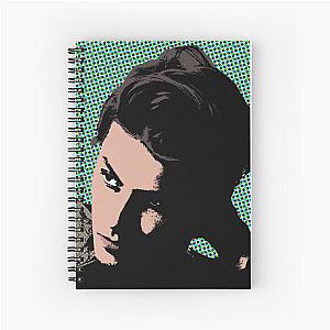 James Bay style pop art Spiral Notebook