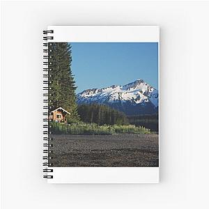 St James Bay cabin Spiral Notebook