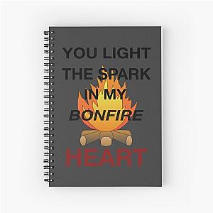 Bonfire Heart - James Blunt Spiral Notebook