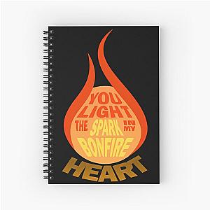 James Blunt - Bonfire Heart Spiral Notebook