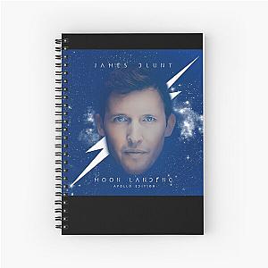 James Blunt moon landing 2 Spiral Notebook