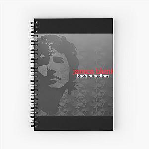 James Blunt back to bedlam Spiral Notebook