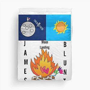 James Blunt Moon Landing Album Duvet Cover