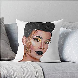 James Charles Pillows - James Charles: Hive Throw Pillow RB0202