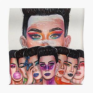 James Charles Posters - James Charles: Unleash Your Inner Artist Series Poster RB0202