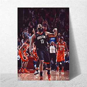 James Harden MVP Power James Harden Posters