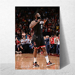 James Harden The Beard James Harden Posters