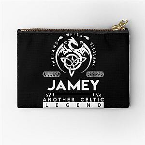 Jamey Name T Shirt - Jamey Another Celtic Legend Gift Item Tee Zipper Pouch