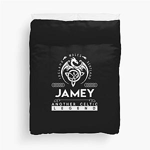 Jamey Name T Shirt - Jamey Another Celtic Legend Gift Item Tee Duvet Cover