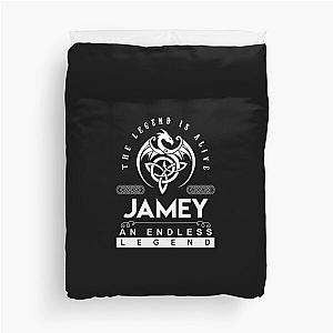 Jamey Name T Shirt - Jamey The Legend Is Alive - An Endless Legend Gift Item Tee Duvet Cover