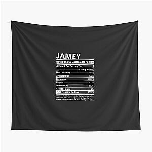 Jamey Name T Shirt - Jamey Nutritional And Undeniable Factors Gift Item Tee Tapestry