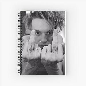 jamie campbell bower Spiral Notebook