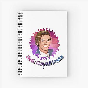 Jamie Campbell Bower Spiral Notebook