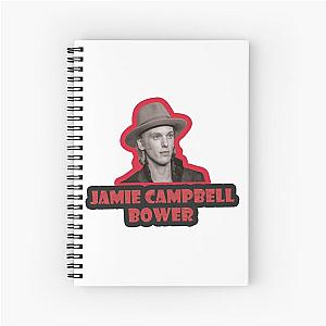 Jamie Campbell Bower Spiral Notebook