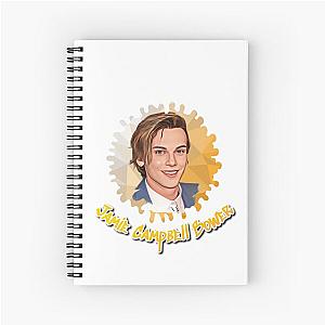 Jamie Campbell Bower Spiral Notebook