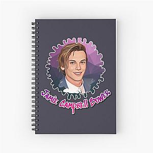 Anniversary Gift Jamie Campbell Bower Gifts For Everyone Spiral Notebook