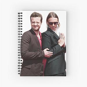 Jamie Campbell bower and Joseph quinn Spiral Notebook