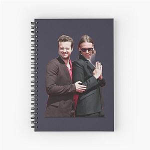 Music Vintage Jamie Campbell Bower Funny Graphic Gifts Spiral Notebook