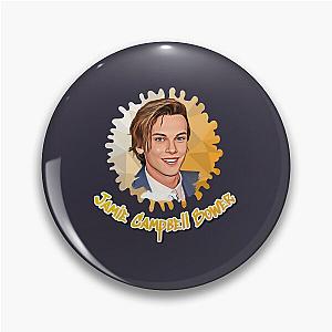 Retro Jamie Campbell Bower Cool Graphic Gift Pin