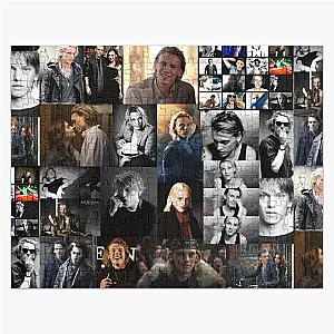 Jamie Campbell Bower Abstract Collage Jigsaw Puzzle