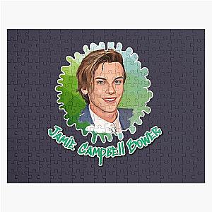 Wonderful Memory Jamie Campbell Bower Graphic For Fan Jigsaw Puzzle