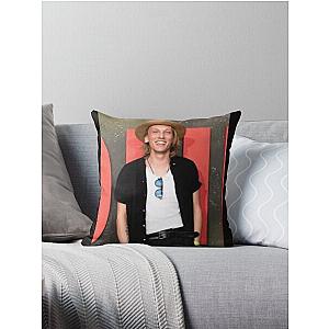 Jamie Campbell Bower Throw Pillow