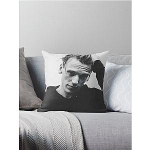 Jamie Campbell Bower trending Throw Pillow