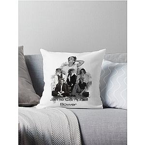 Jamie Campbell Bower Vecna Jamie Bower Throw Pillow