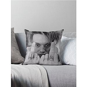 jamie campbell bower Throw Pillow