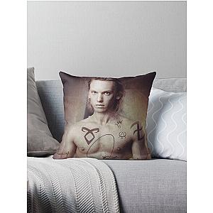 jamie campbell bower Throw Pillow