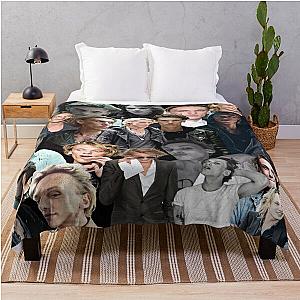 jamie campbell photo collage Throw Blanket