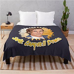 Retro Jamie Campbell Bower Cool Graphic Gift Throw Blanket