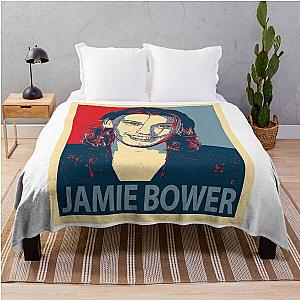 jamie campbell bower Throw Blanket