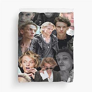 Jamie Campbell Bower collage Duvet Cover