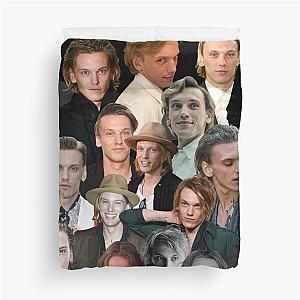 Jamie Campbell Bower photo collage Duvet Cover