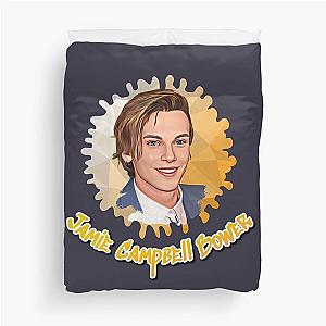 Retro Jamie Campbell Bower Cool Graphic Gift Duvet Cover