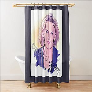 Men Women Jamie Campbell Bower Gifts For Music Fans Shower Curtain