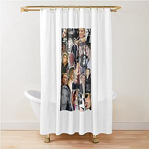 Jamie Campbell bower collage  Shower Curtain