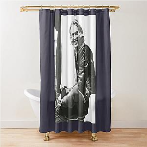 Great Gift Jamie Campbell Bower Gift For Fan Shower Curtain