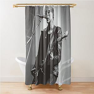 Jamie Campbell Bower · Sweeney Poster Shower Curtain