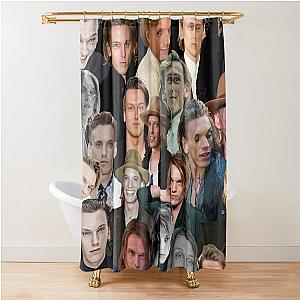 Jamie Campbell Bower photo collage Shower Curtain