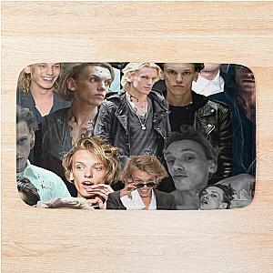 Jamie Campbell Bower collage Bath Mat