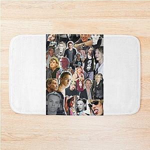 Jamie Campbell bower collage  Bath Mat