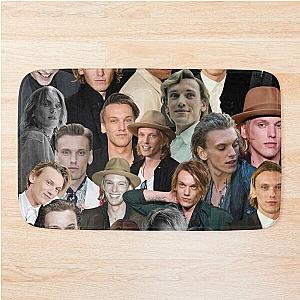 Jamie Campbell Bower photo collage Bath Mat